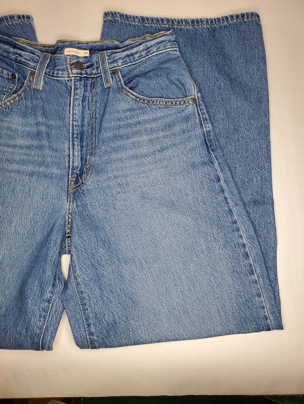 Levi's Cinch Baggy Lightweight Women's Jeans Size 27 - Picture 8 of 13